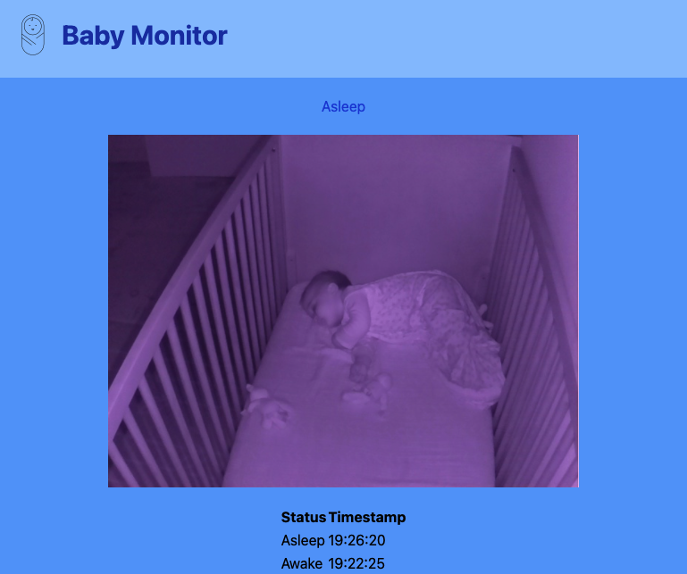 Baby Monitor Asleep